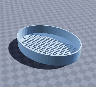 Draining soap dish