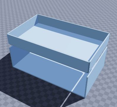 Drawer bridge shelf
