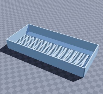 Drop-in vent grille