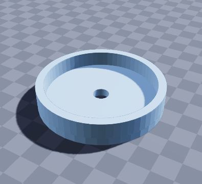 Drop spindle whorl