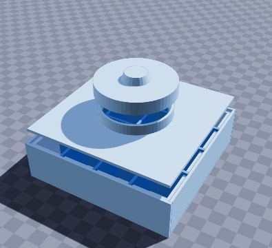 Earring box with lid