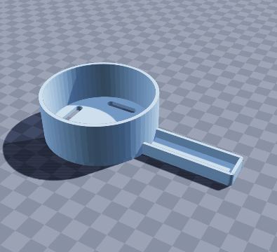 Egg yolk separator cup