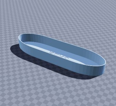 Entryway key tray