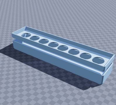 ER32 collet rack