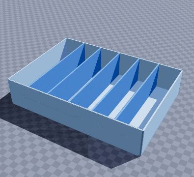 Event name badge tray
