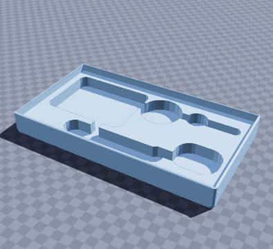 Everyday carry valet tray