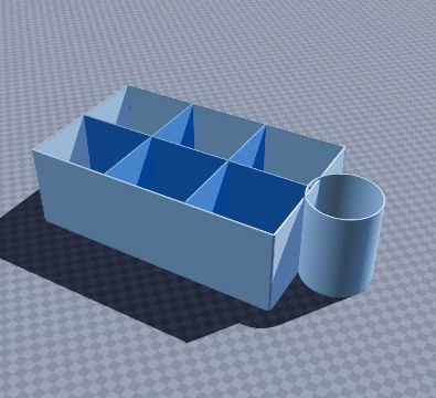Executive desk organizer