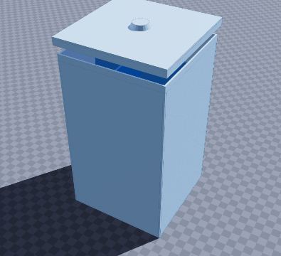 Fastener tower with lid