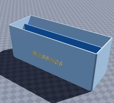 Festival money-envelope stand