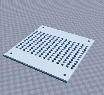 Flower press plate
