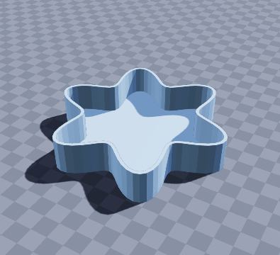 Flower ring dish