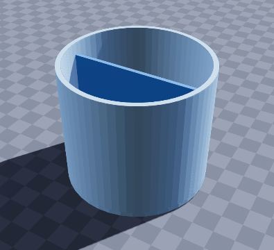 Fountain pen flushing cup