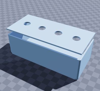 Four-cherry pitting block