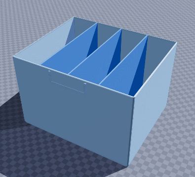 Freezer bag file box