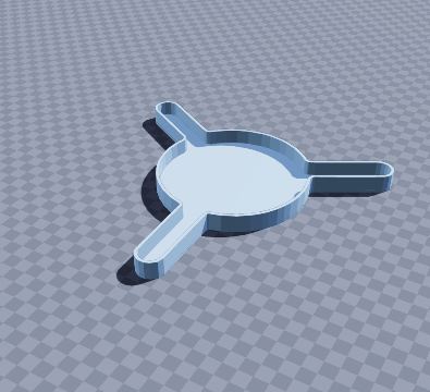 Gas canister stabiliser tripod