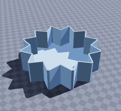 Gear marble tray