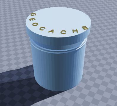Geocache container
