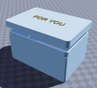 Gift-card presentation box