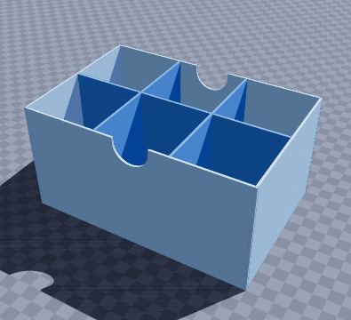 Glue and oil bottle caddy