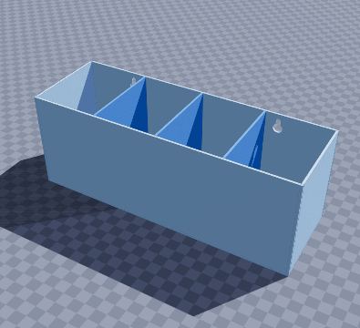 Glue bottle wall shelf