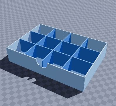 Golf ball and tee organizer