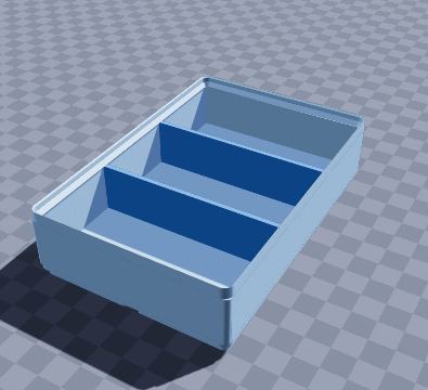 Gridfinity 2x3 tool tray