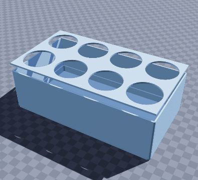 Hair roller caddy