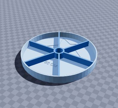 Half-metre trundle wheel