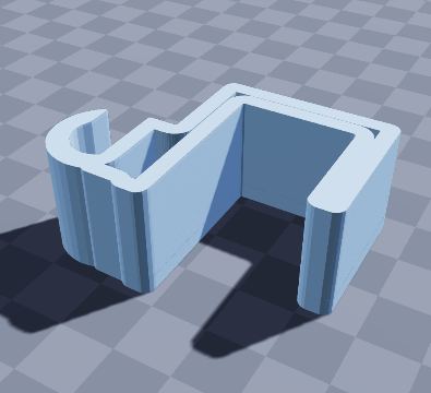 Hanging-file rail clips