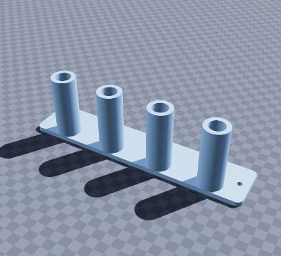 Hat and cap wall pegs