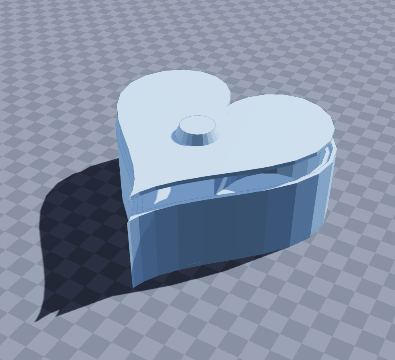 Heart trinket box