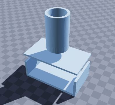 Heat-set insert plumb bridge