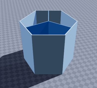 Hexagon letter tidy