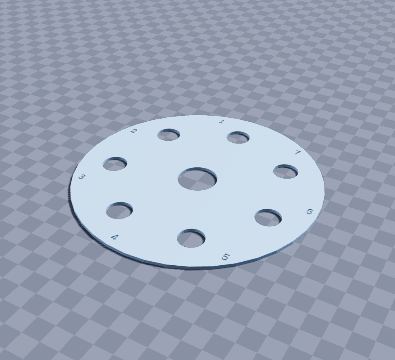 Insulin injection site rotation template