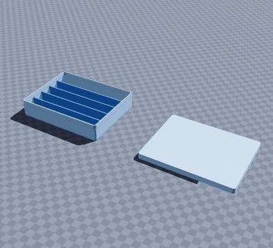Jigsaw blade case