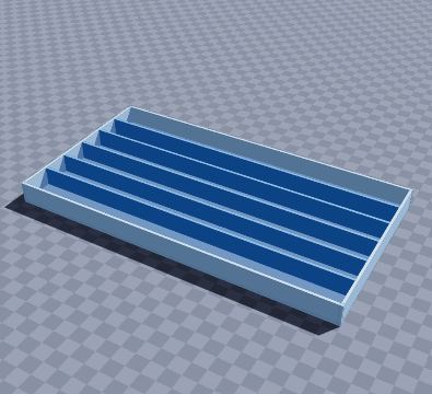 Keycap set sorting tray
