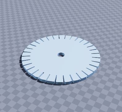 Kumihimo braiding disc