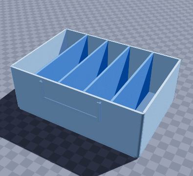 Label tape cassette organizer