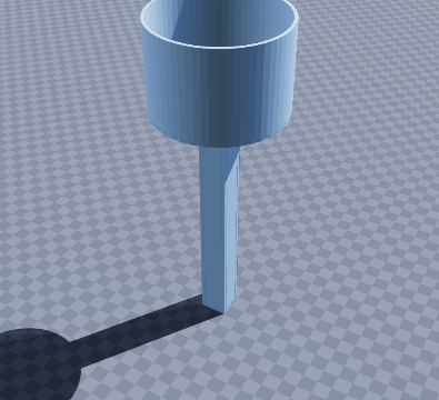 Lawn and beach drink stake