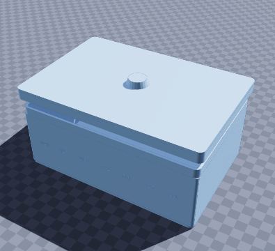 Leftovers box with day marks