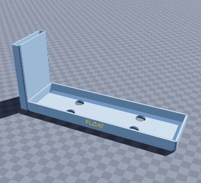 Levitating-pencil desk base