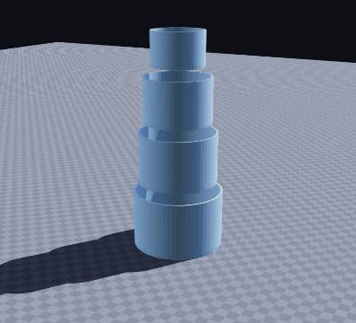Lighthouse stacking canisters