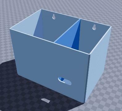 Litter scoop caddy
