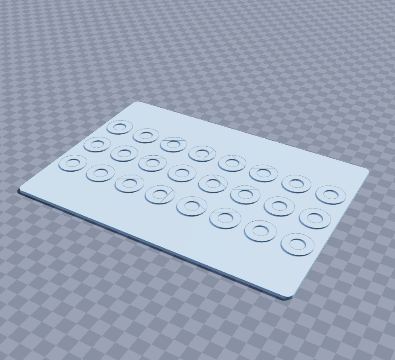 Macaron piping guide