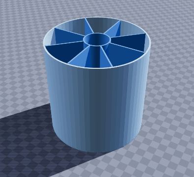 Makeup brush drum