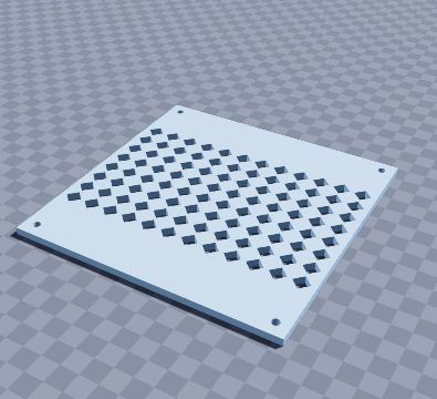 Mashrabiya lattice screen tile