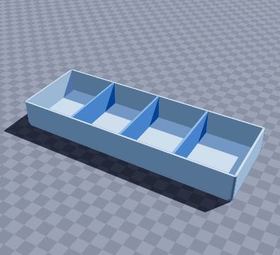 Measuring spoon tray
