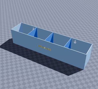 Measuring tool wall rack