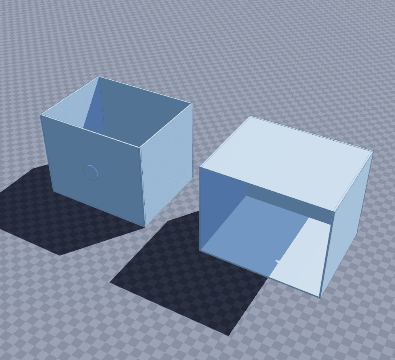Mini drawer cabinet