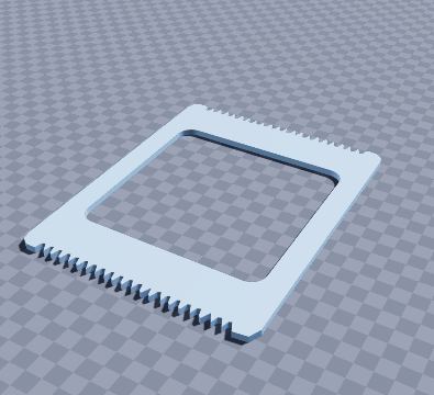 Mini weaving loom